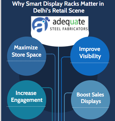 Why Smart Display Racks Matter in Delhi’s Retail Scene
Running a supermarket in Delhi isn’t easy. From tight spaces in Chandni Chowk to the premium retail zones in South Delhi, the right rack setup can make or break your daily sales. It’s not just about storing goods—it’s about displaying them smartly to drive attention, flow, and purchases.
Below are the top 5 supermarket display racks every Delhi-based store should consider in 2025 to stay ahead of the competition.