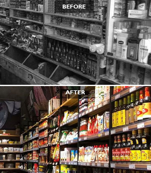 Supermarket Display Racks